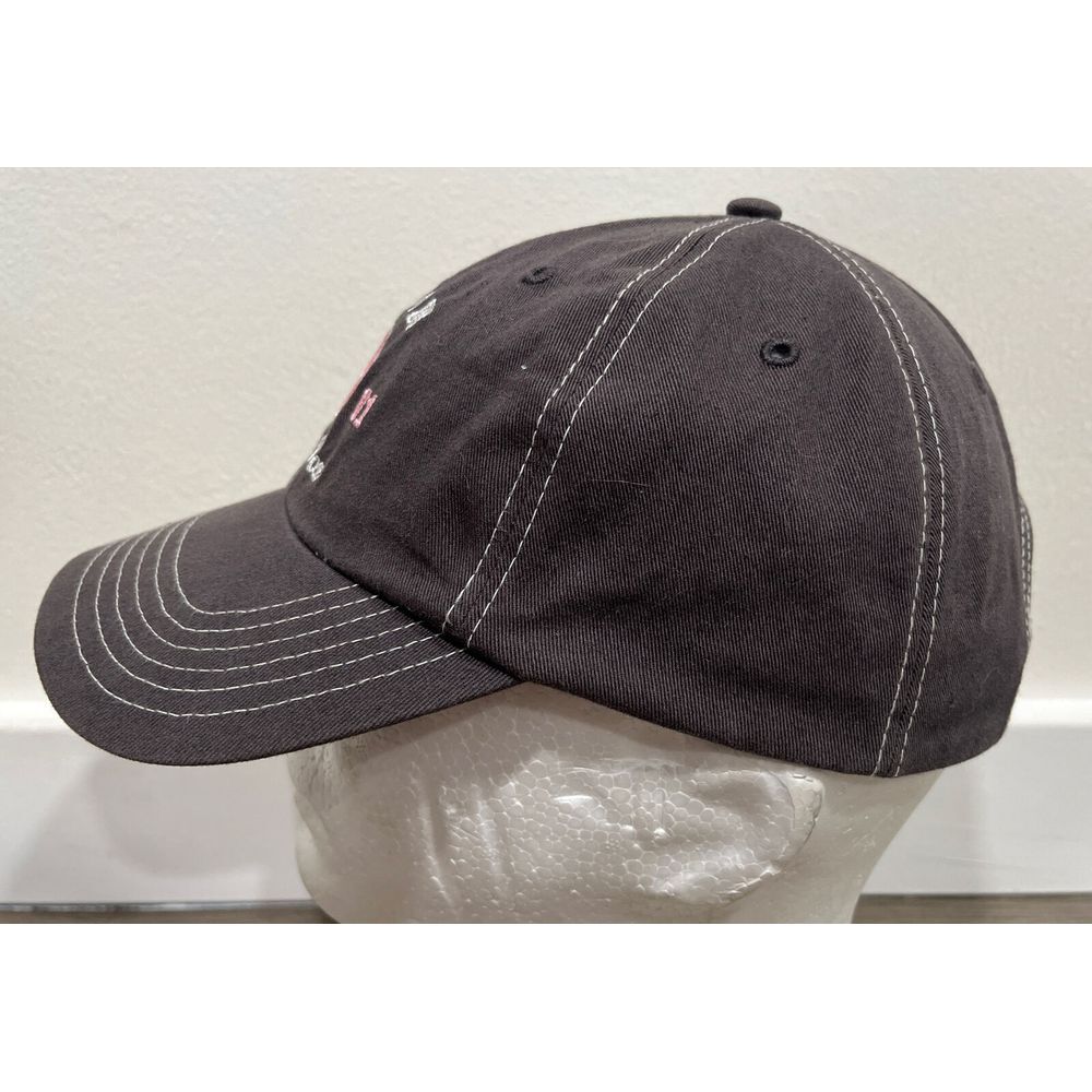 Women Boston Red Sox Fan Favorite Strapback Adjustable Hat Cap Mom MLB Blue Pink - Picture 3 of 9
